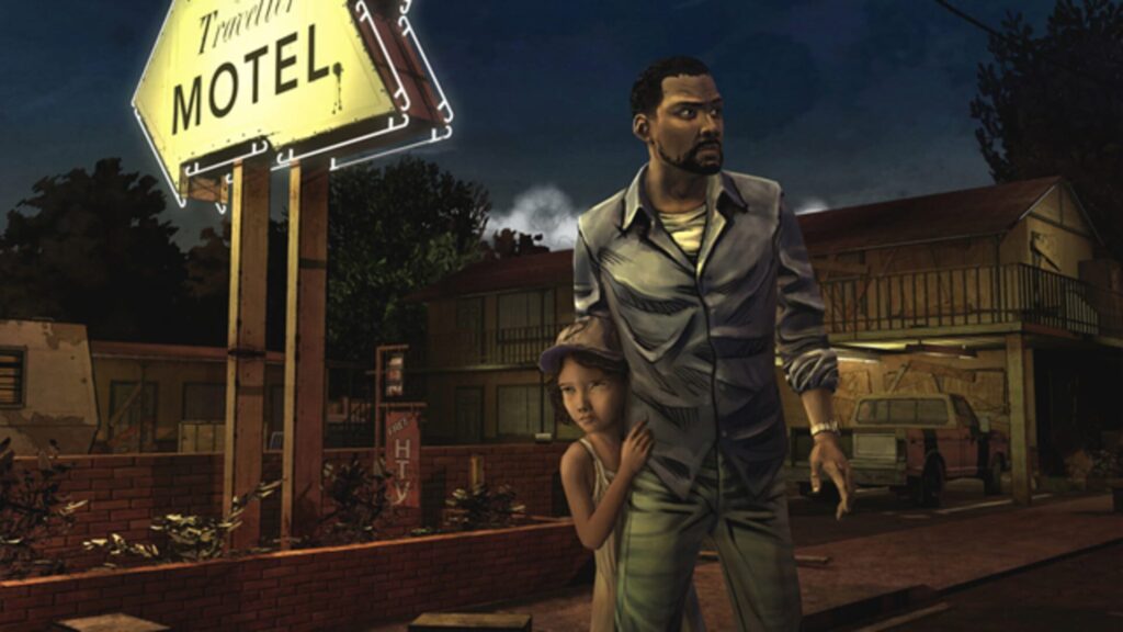 Capture d’écran de The Walking Dead