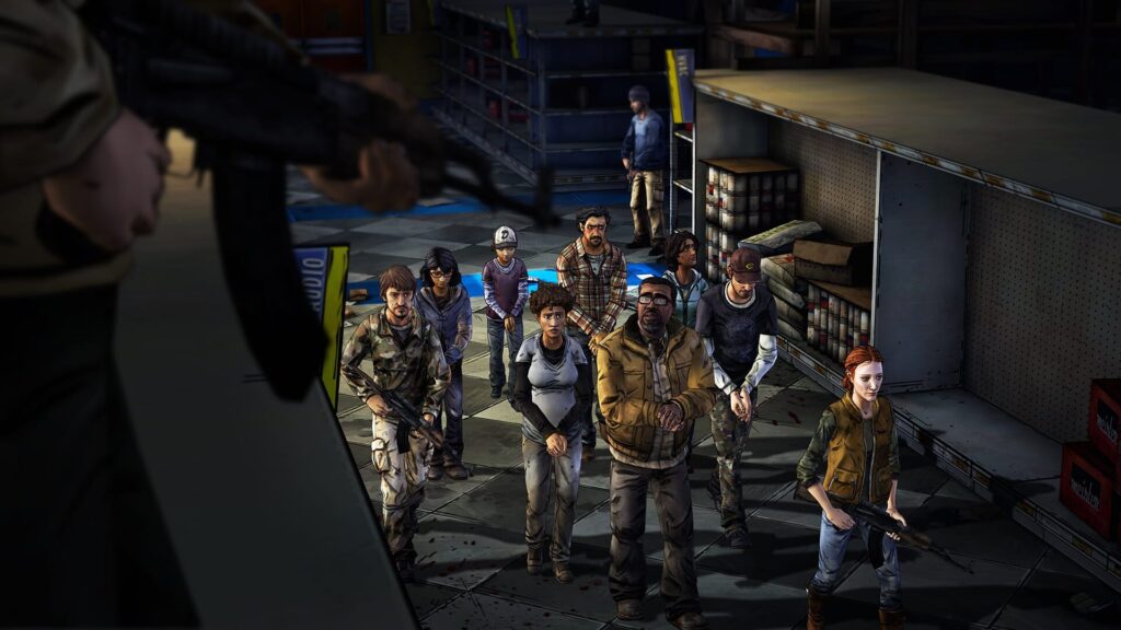 Capture d’écran de The Walking Dead: Season Two