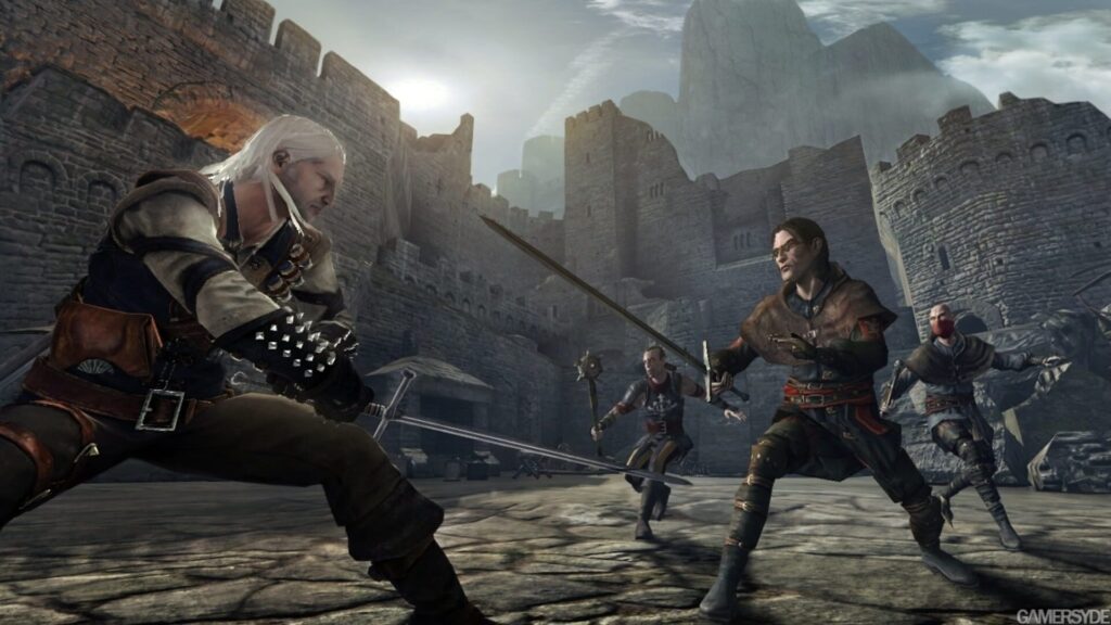 Capture d’écran de The Witcher