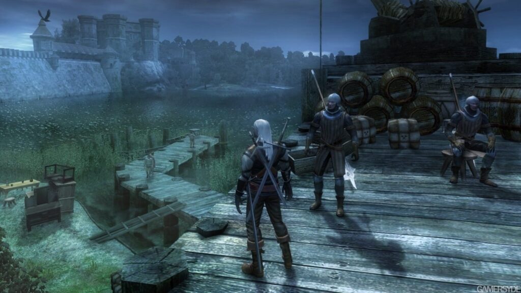 Capture d’écran de The Witcher