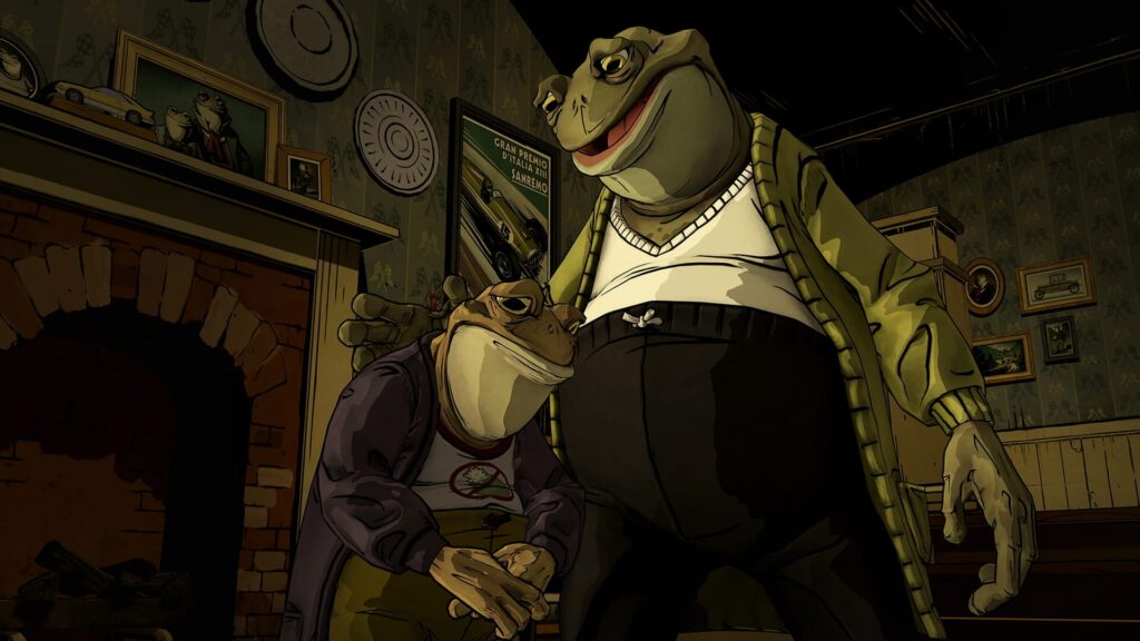 Capture d’écran de The Wolf Among Us
