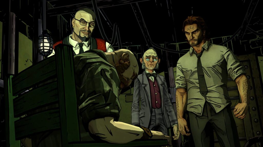 Capture d’écran de The Wolf Among Us