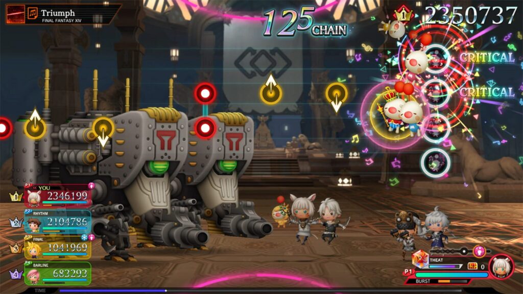 Capture d’écran de Theatrhythm Final Bar Line