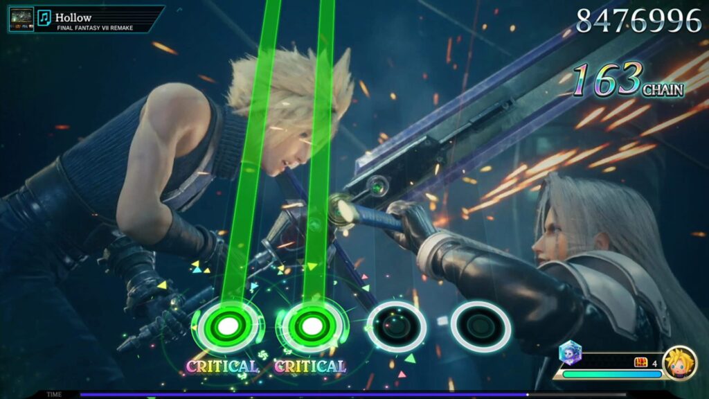 Capture d’écran de Theatrhythm Final Bar Line