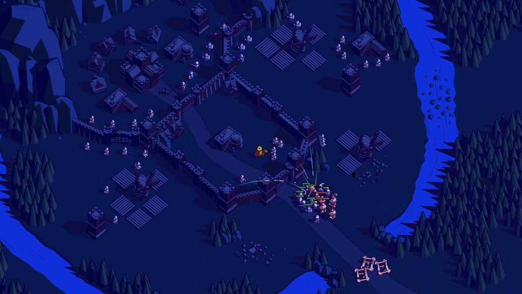 Capture d’écran de Thronefall