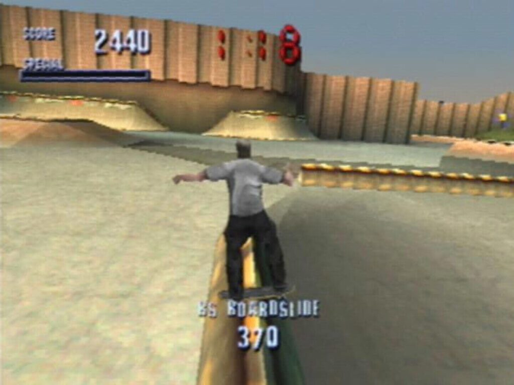 Capture d’écran de Tony Hawk’s Pro Skater
