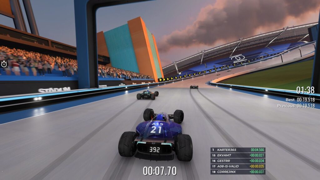 Capture d’écran de Trackmania