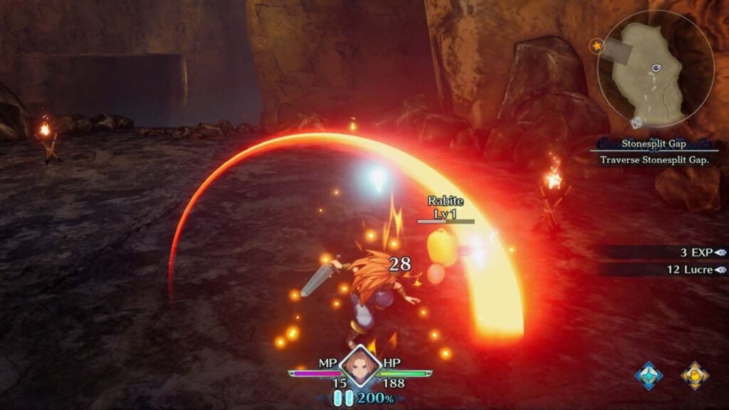 Capture d’écran de Trials of Mana