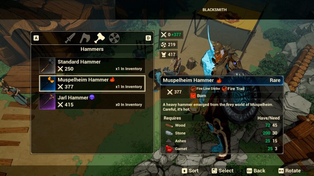 Capture d’écran de Tribes of Midgard
