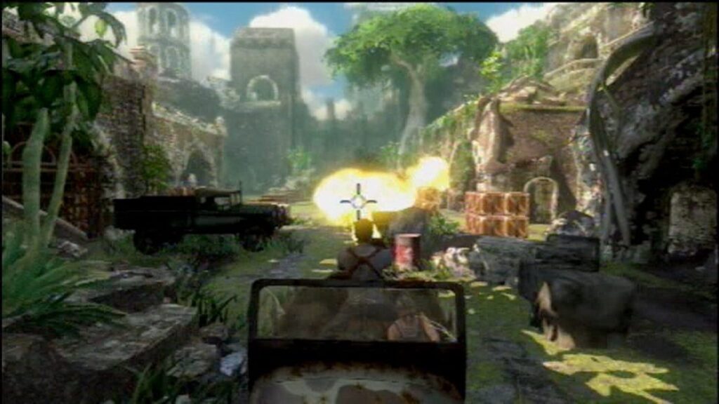Capture d’écran de Uncharted: Drake’s Fortune