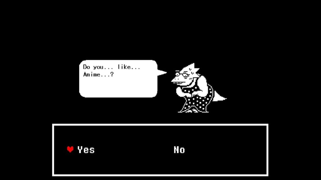 Capture d’écran de Undertale