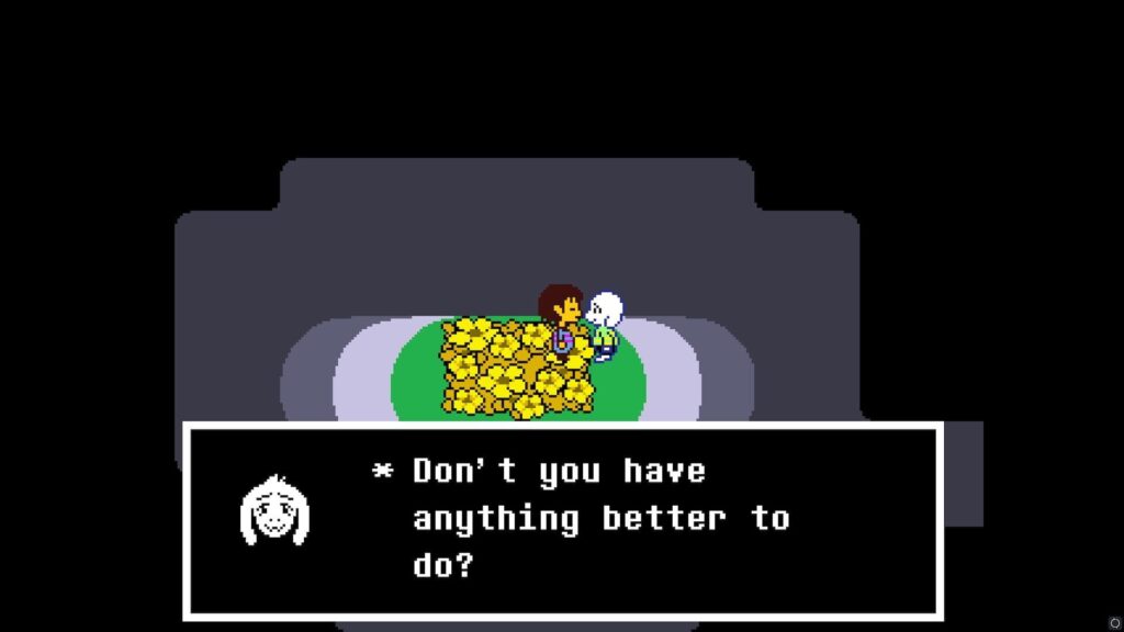 Capture d’écran de Undertale