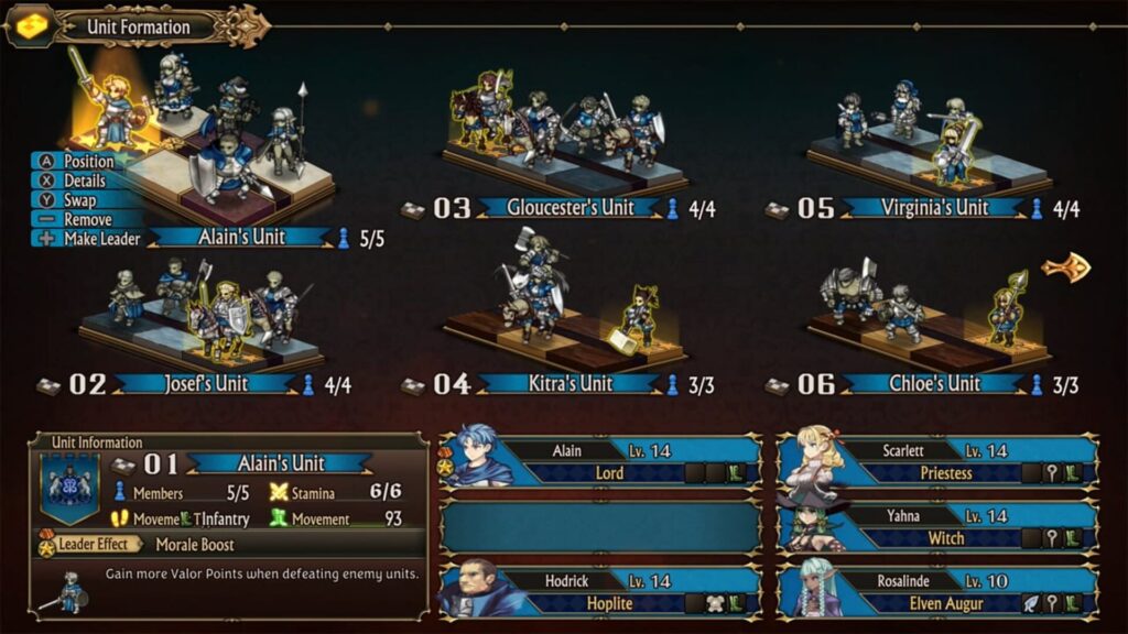 Capture d’écran de Unicorn Overlord