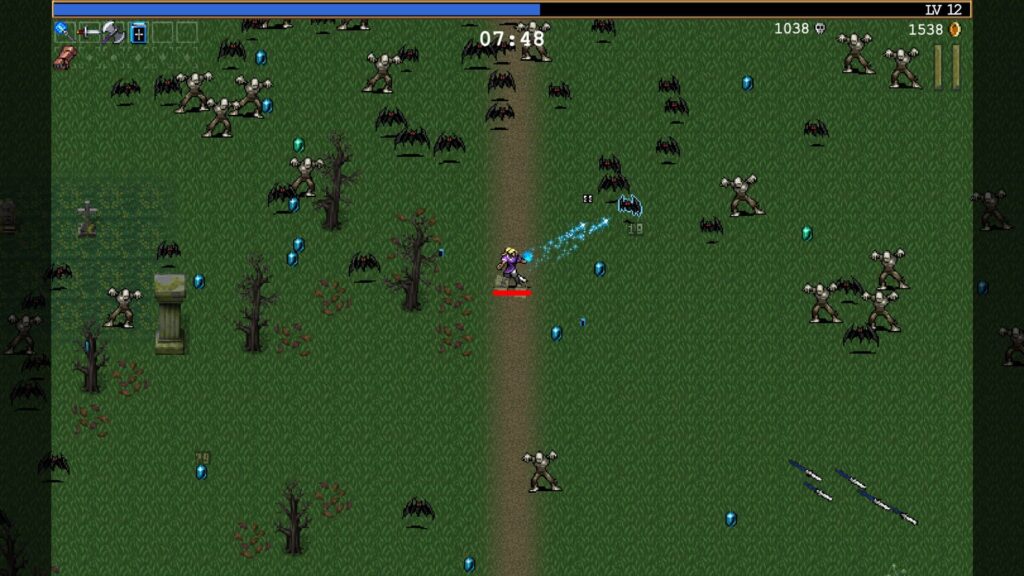 Capture d’écran de Vampire Survivors