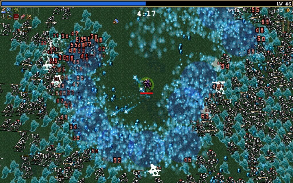 Capture d’écran de Vampire Survivors