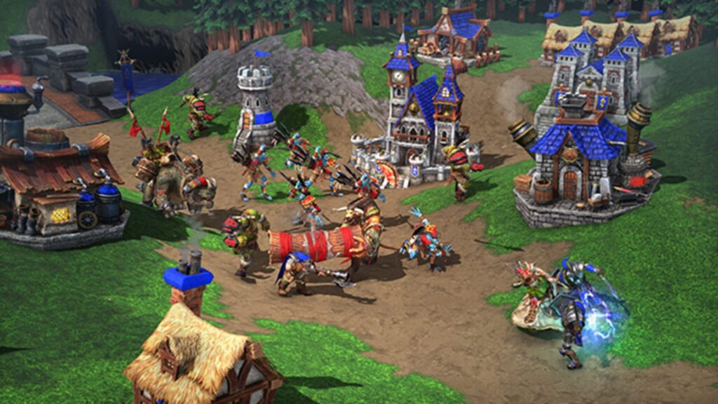 Capture d’écran de Warcraft III: Reforged