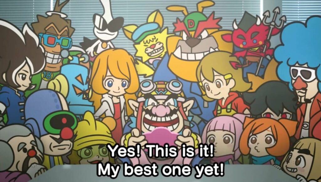 Capture d’écran de WarioWare: Get It Together!