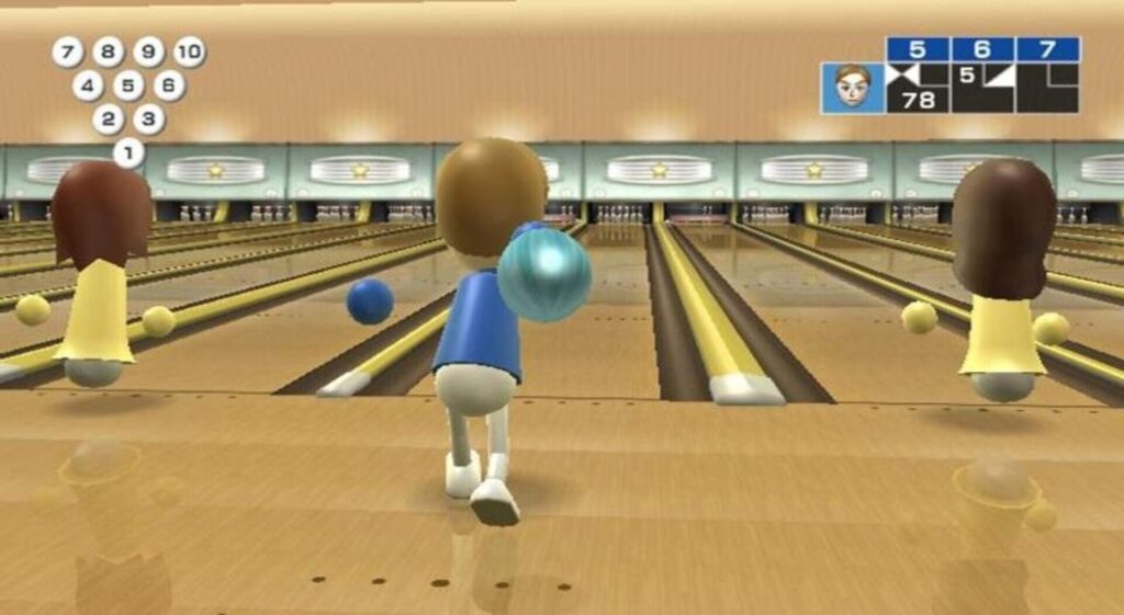 Capture d’écran de Wii Sports