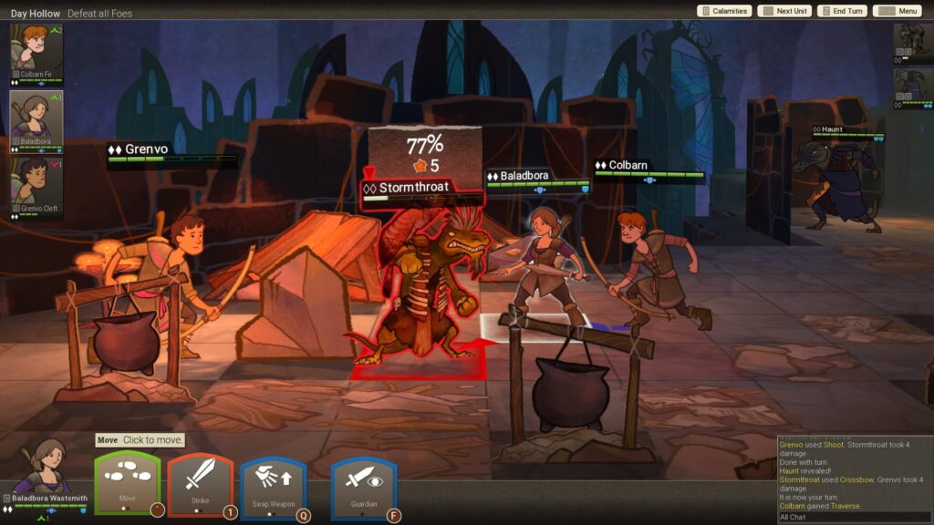 Capture d’écran de Wildermyth