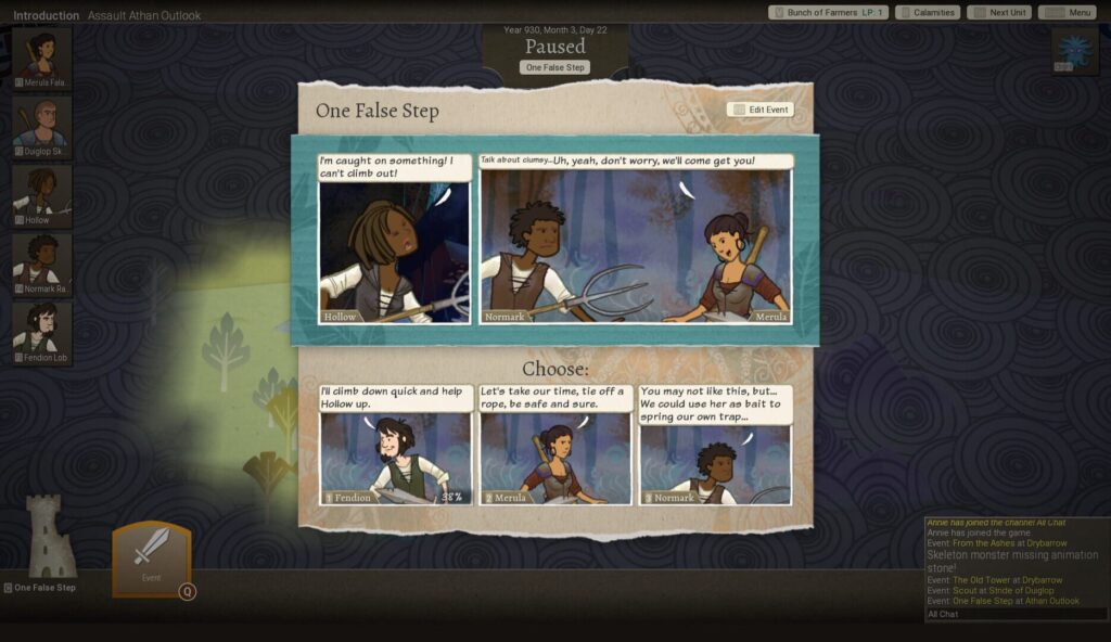 Capture d’écran de Wildermyth