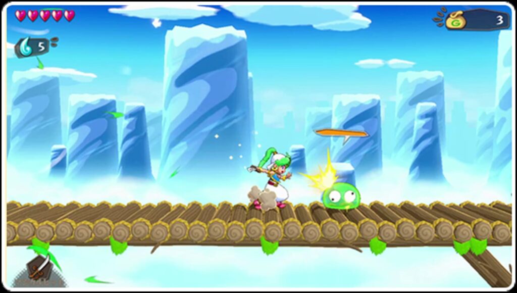 Capture d’écran de Wonder Boy: Asha in Monster World