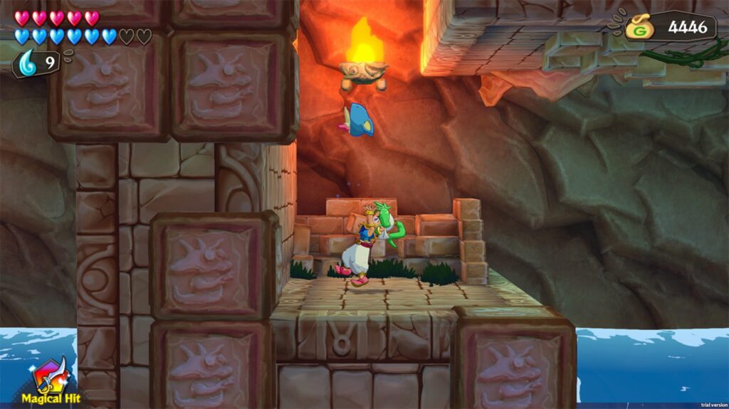 Capture d’écran de Wonder Boy: Asha in Monster World