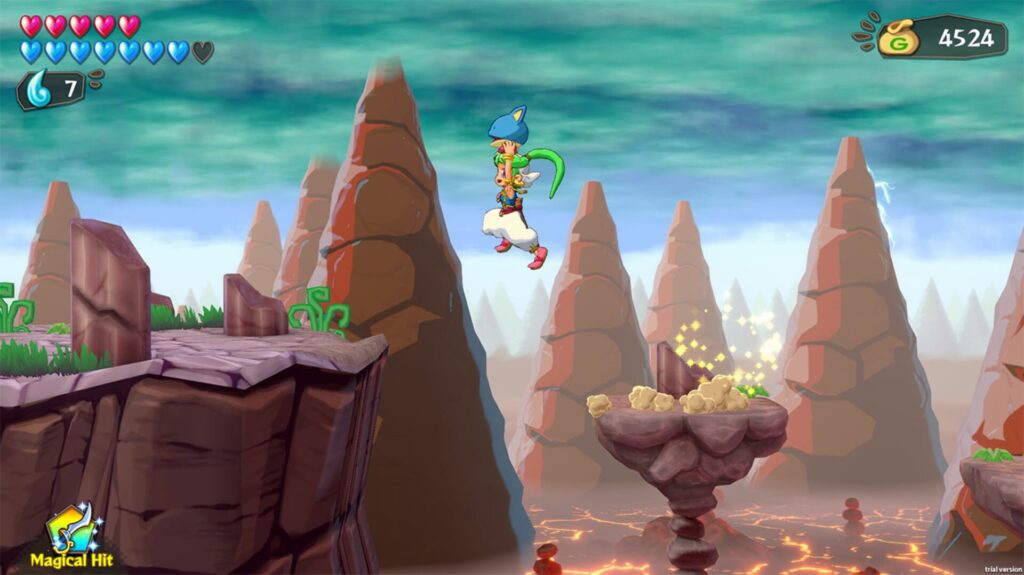 Capture d’écran de Wonder Boy: Asha in Monster World