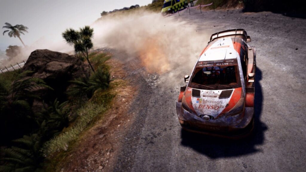 Capture d’écran de WRC 9