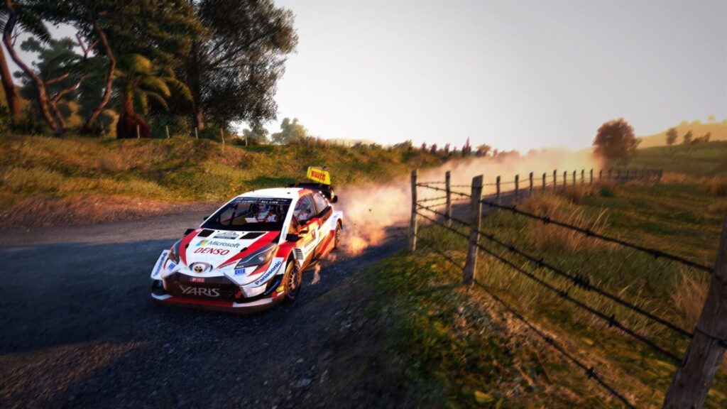 Capture d’écran de WRC 9