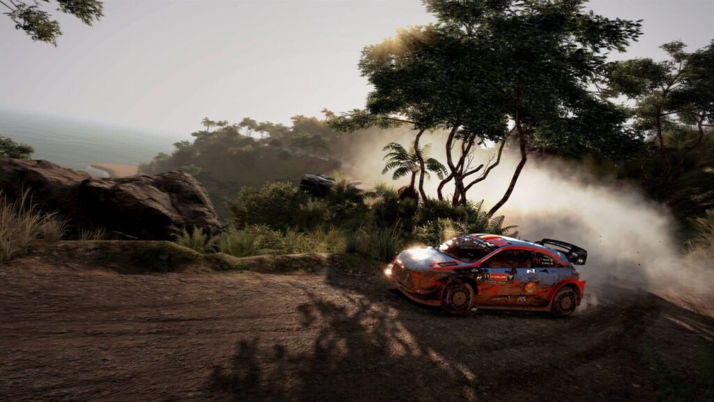 Capture d’écran de WRC 9