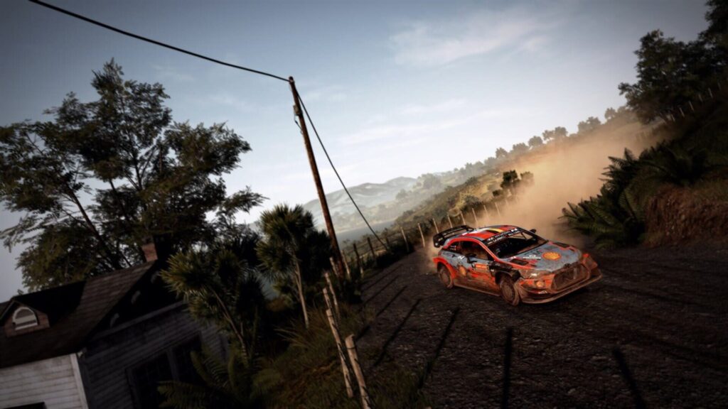 Capture d’écran de WRC 9