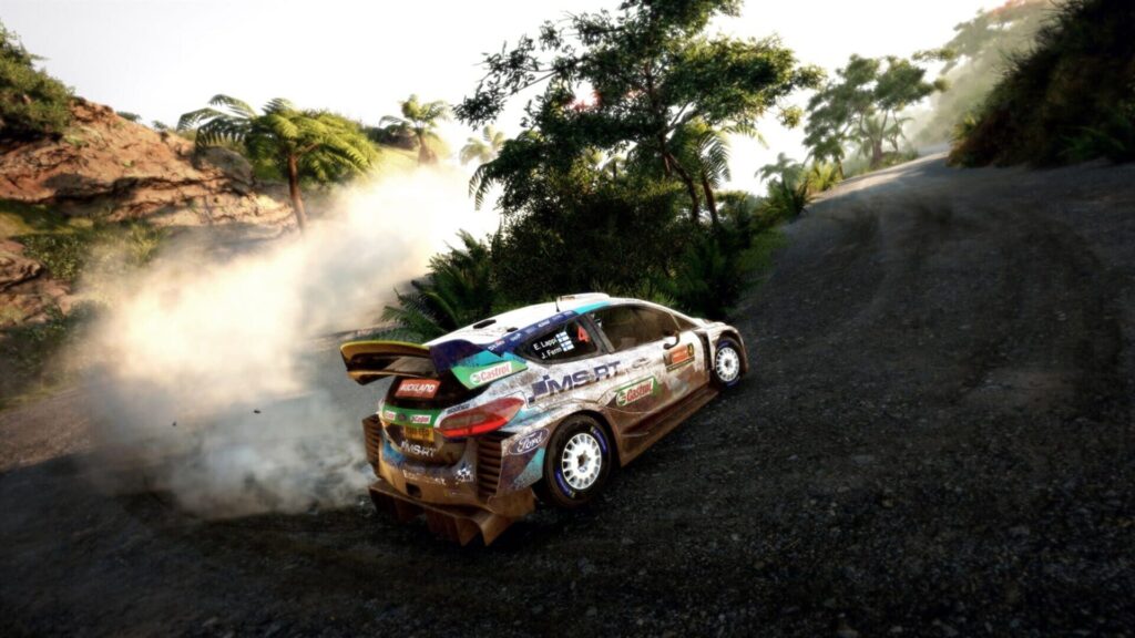 Capture d’écran de WRC 9