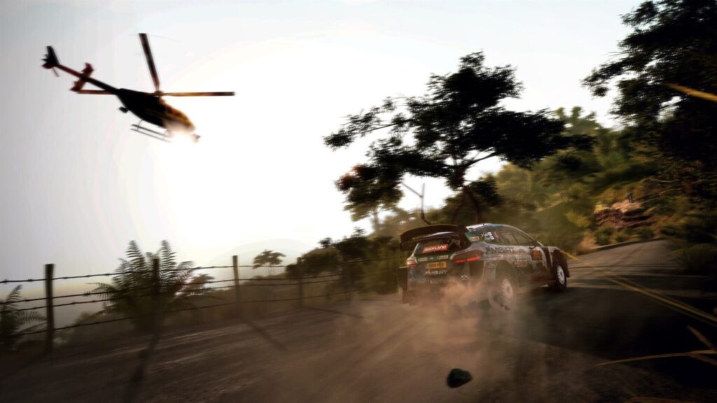 Capture d’écran de WRC 9