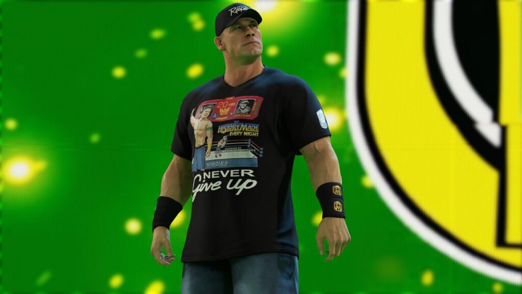 Capture d’écran de WWE 2K23