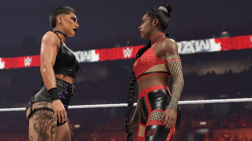 Capture d’écran de WWE 2K23