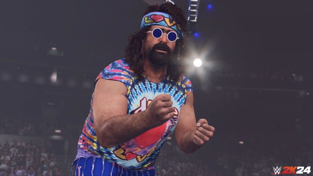 Capture d’écran de WWE 2K24