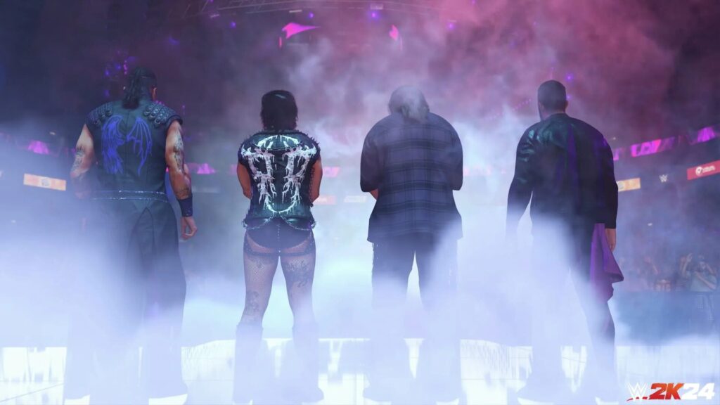 Capture d’écran de WWE 2K24