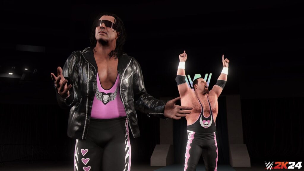 Capture d’écran de WWE 2K24