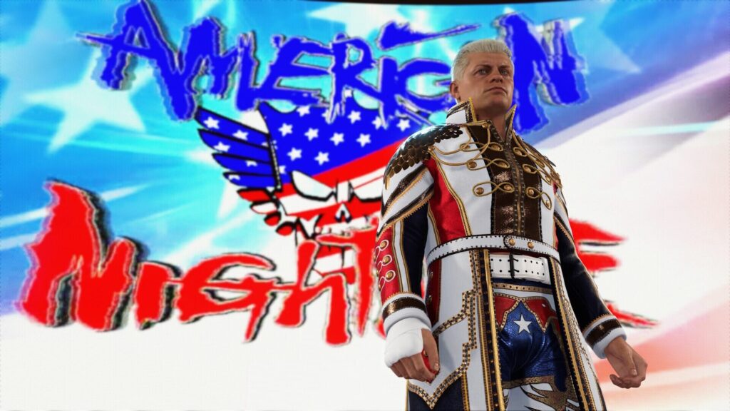 Capture d’écran de WWE 2K24