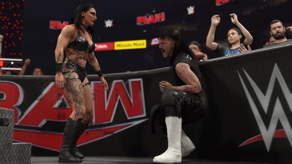 Capture d’écran de WWE 2K25