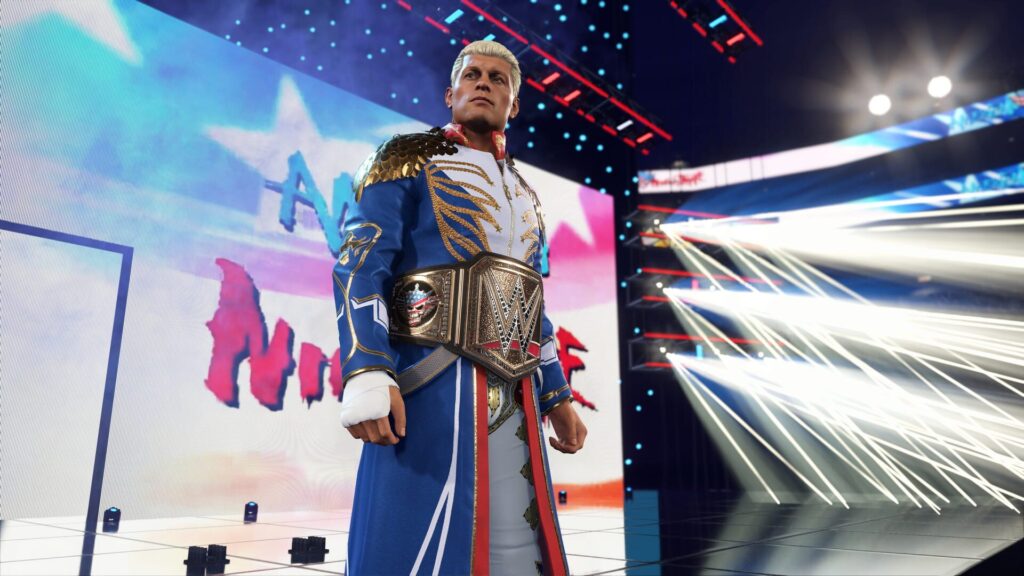 Capture d’écran de WWE 2K25