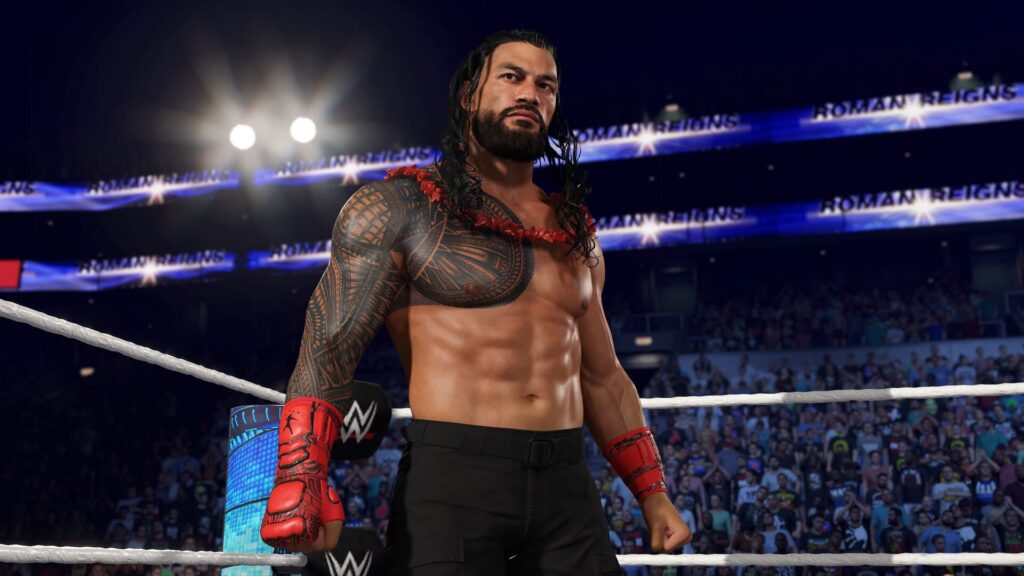 Capture d’écran de WWE 2K25