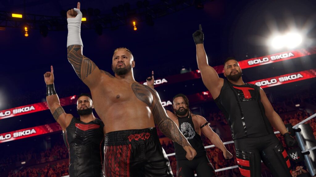 Capture d’écran de WWE 2K25