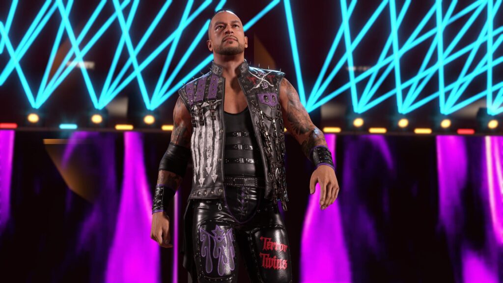 Capture d’écran de WWE 2K25