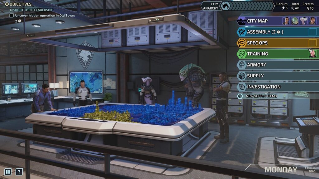 Capture d’écran de XCOM: Chimera Squad