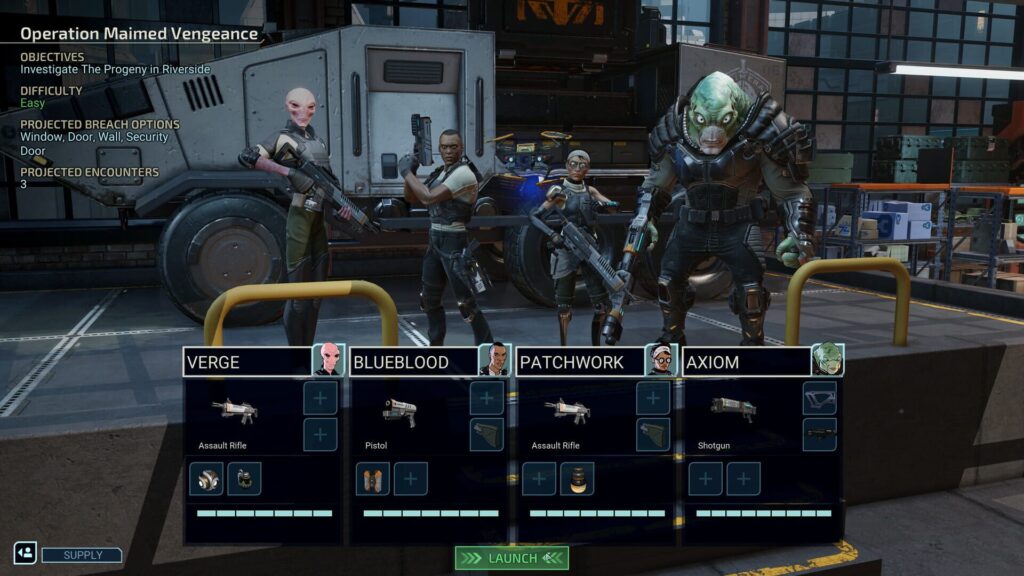 Capture d’écran de XCOM: Chimera Squad