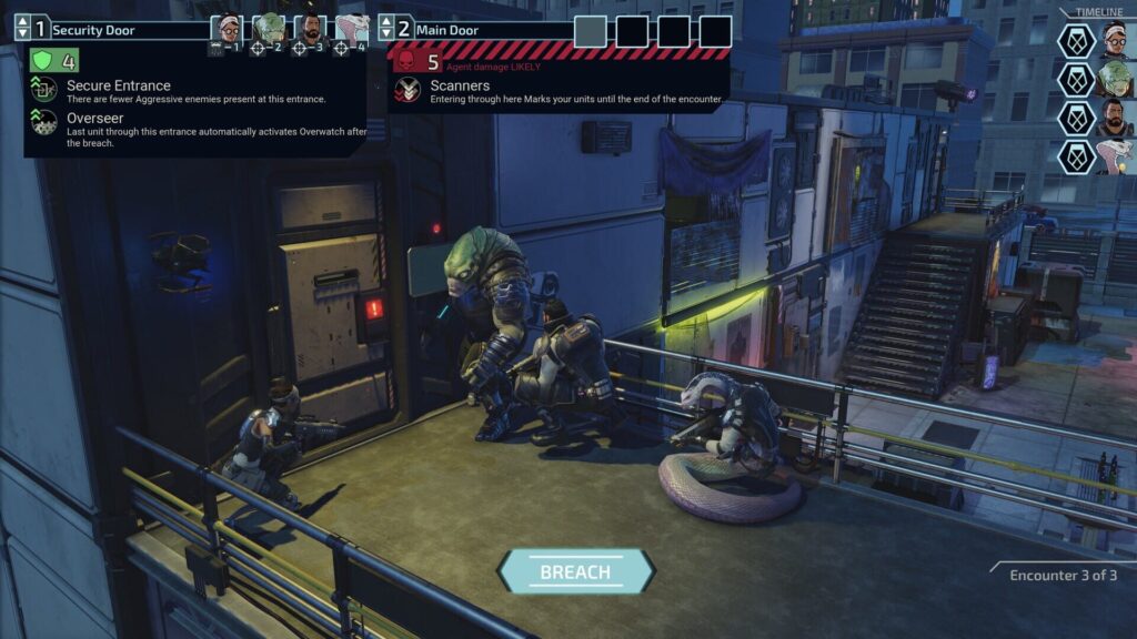Capture d’écran de XCOM: Chimera Squad