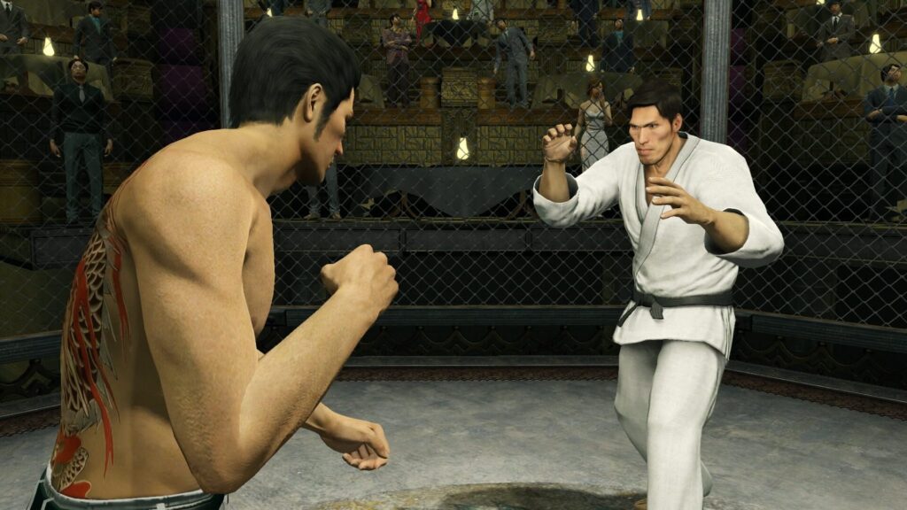 Capture d’écran de Yakuza Kiwami