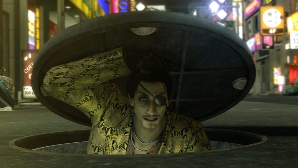 Capture d’écran de Yakuza Kiwami