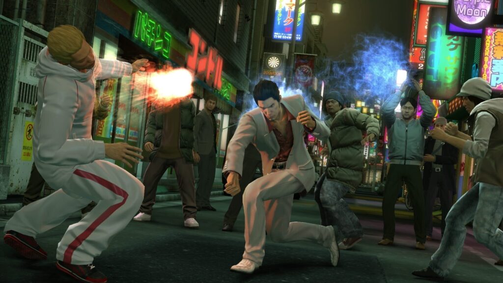 Capture d’écran de Yakuza Kiwami